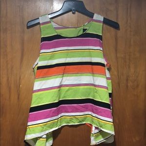 ⚜️Sleeveless top multi colored